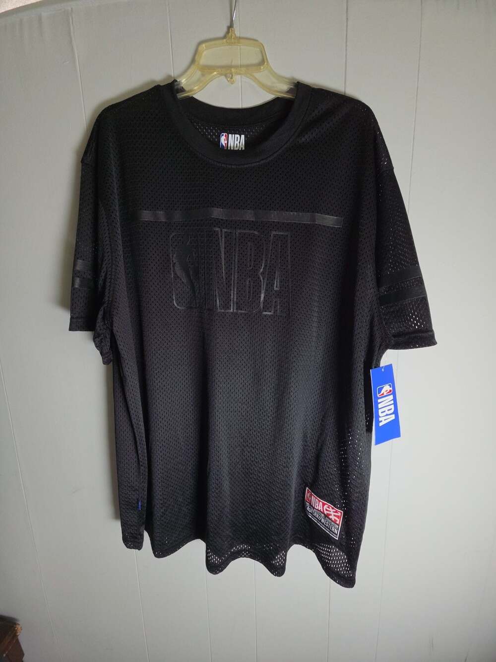 NBA Red Zone S/S Mesh T-Shirt Black 3X